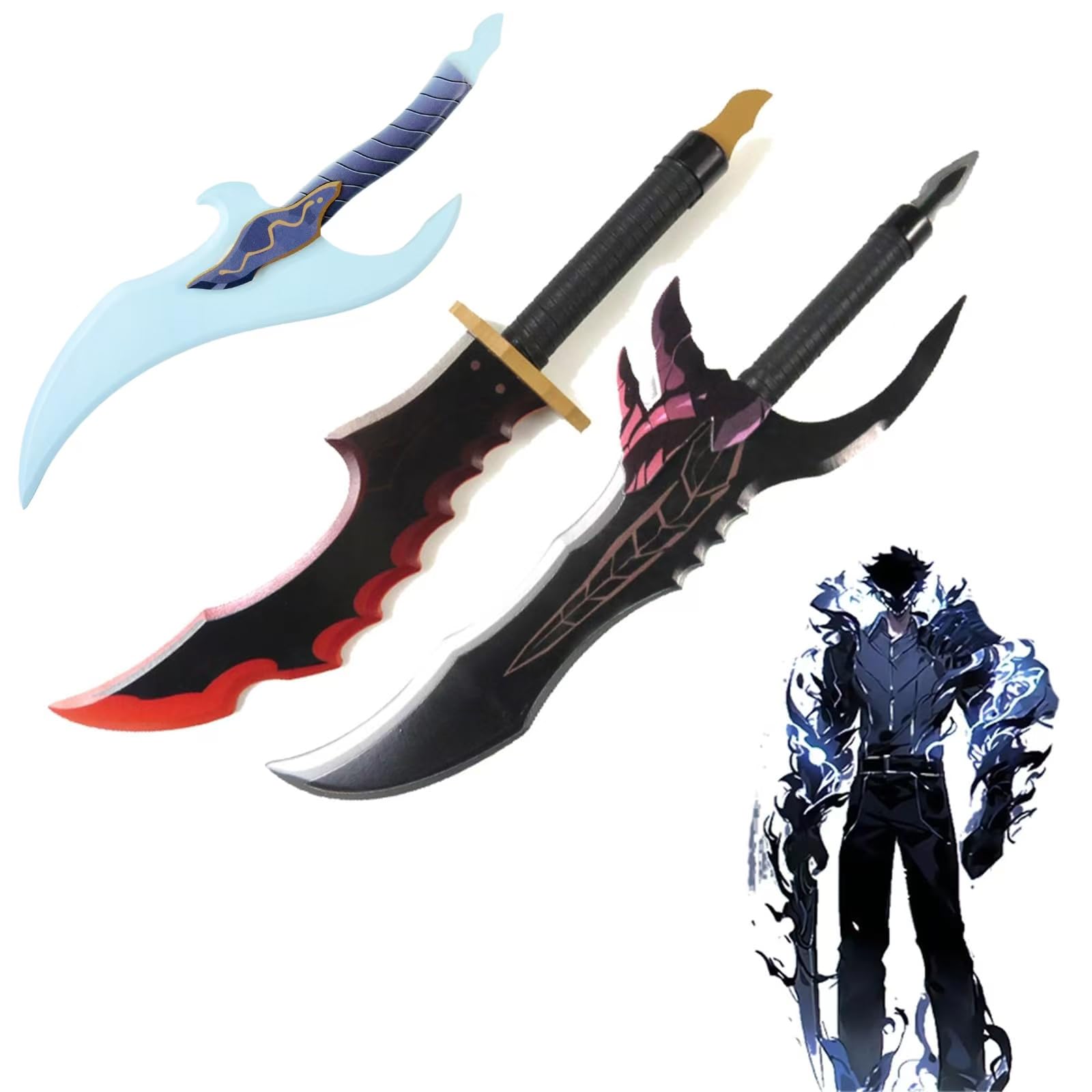 俺だけレベルアップな件 バランの剣 水篠旬 金属製 模造刀 西洋剣 コスプレ 俺だけレベルアップな件 バランの剣 水篠旬 金属製 模造刀 西洋剣